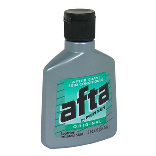 Afta After Shave Skin Conditioner, Original-After Shave Afta Fresh Scent Contains Alcohol 3 oz.