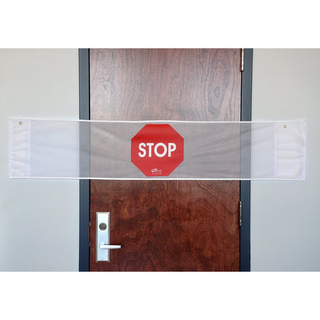 Door Guard Door Stop Sign, 48 Inch - Indicators and Signage>Signs - New York Orthopedic
