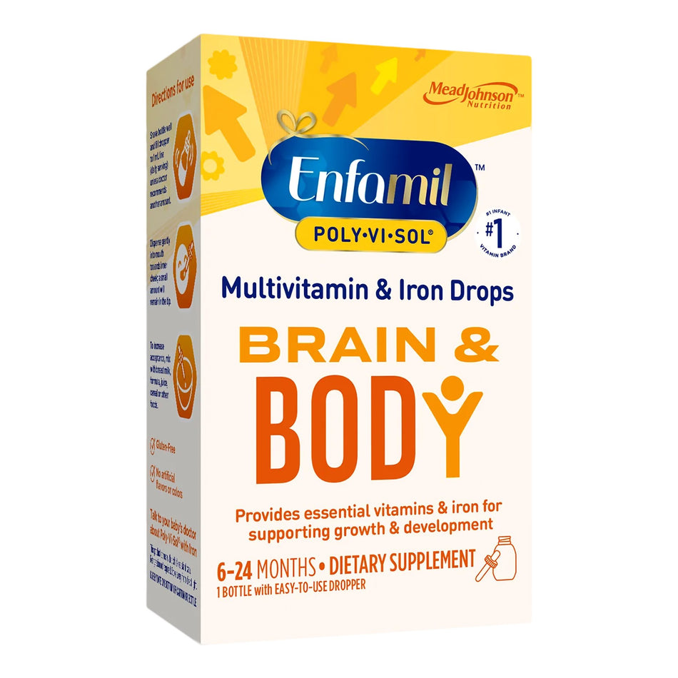 Poly·Vi·Sol® with Iron Pediatric Multivitamin Supplement - Pharmaceuticals>Over the Counter>Nonprescription Vitamins and M...