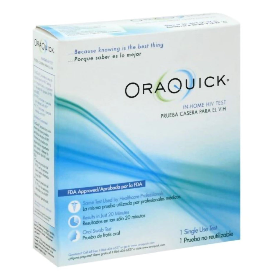 OraQuick� In-Home HIV Sexual Health Test Kit-Sexual Health Test Kit OraQuick� In-Home HIV HIV Detection 1 Test CLIA Waived