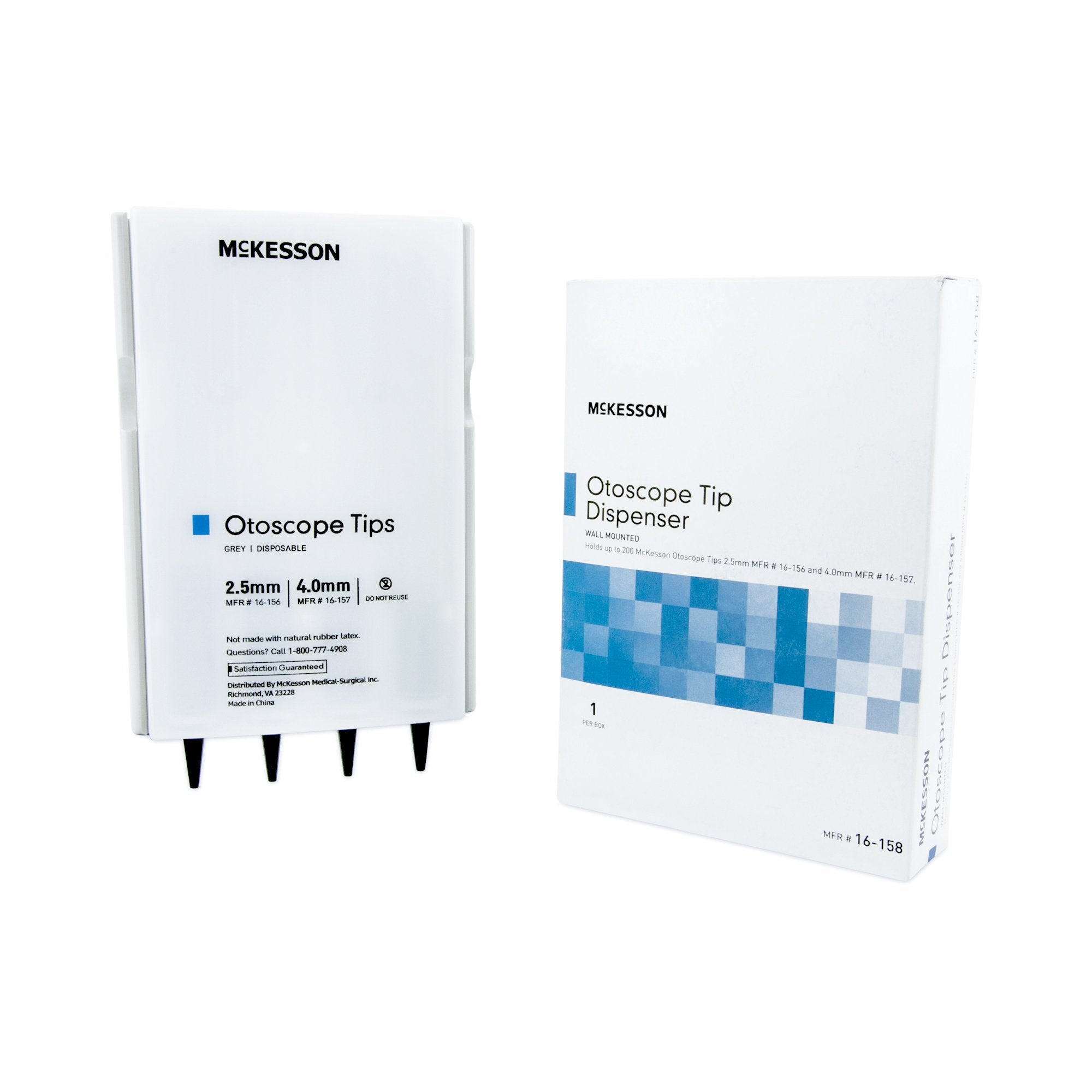 McKesson Specula Dispenser-Specula Dispenser McKesson White Plastic Wall Mount