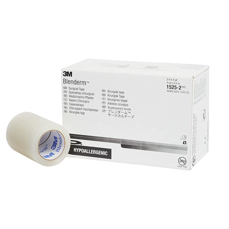 3M Blenderm Plastic Medical Tape, 2 Inch x 5 Yard, Transparent-Waterproof Medical Tape 3M Blenderm Transparent 2 Inch X 5 Yard Plastic NonSterile