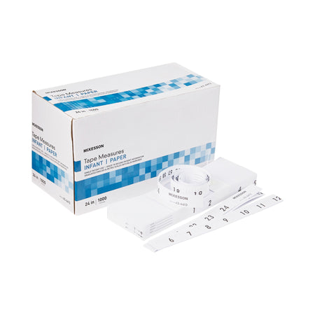 McKesson Paper Tape Measure-Measurement Tape McKesson 24 Inch Paper Disposable English / Metric