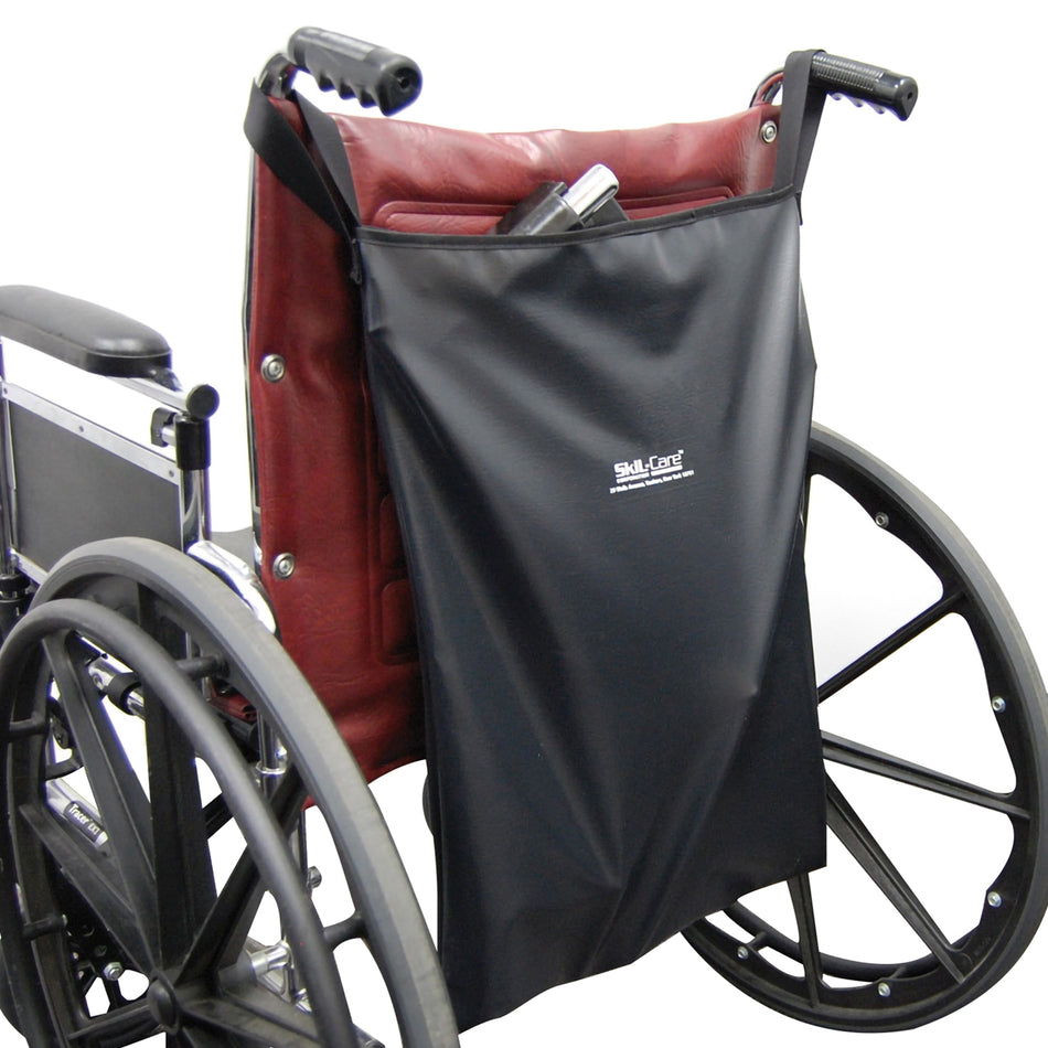 SkiL-Care� Vinyl Footrest Bag for use with Wheelchair, 14 x 22 Inch-Wheelchair Bag Skil-Care For Wheelchair Footrest