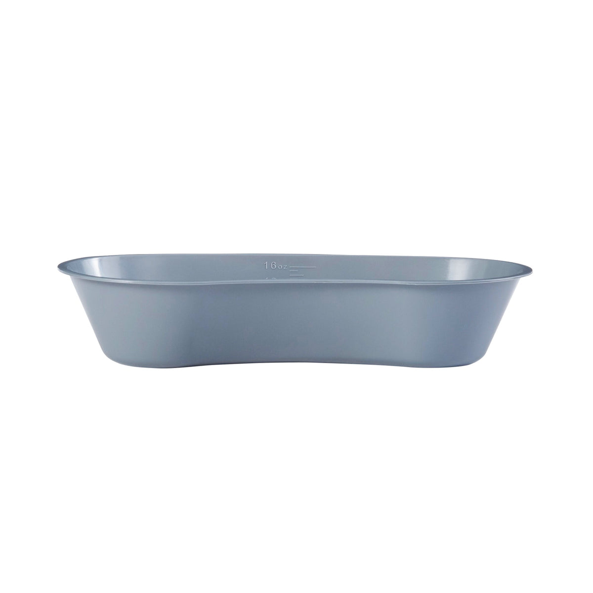 McKesson Emesis Basin, 1 Pint Capacity-Emesis Basin McKesson Graphite 16 oz. Plastic Single Patient Use