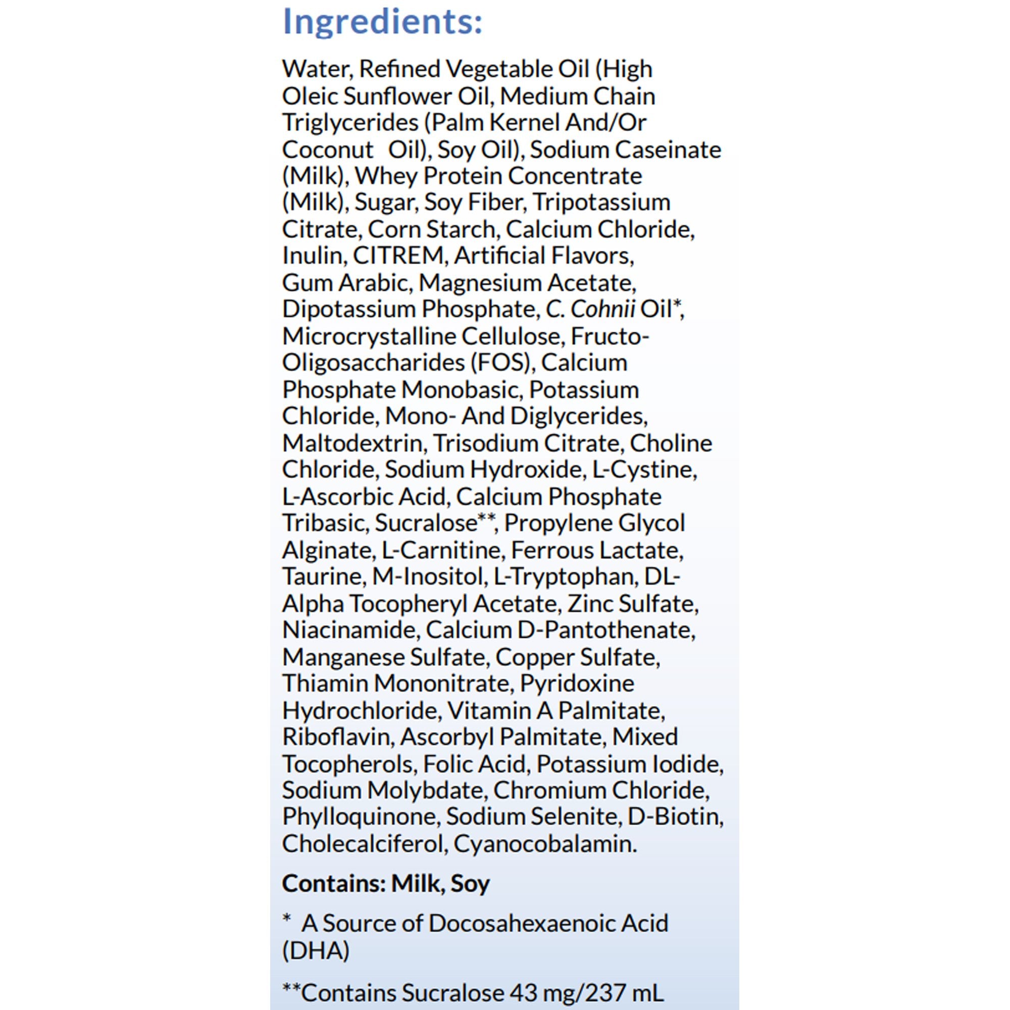KetoCal® 2.5:1 LQ Vanilla Formula for Dietary Management of Refractory Epilepsy - Nutritionals and Feeding Supplies>Nutrit...