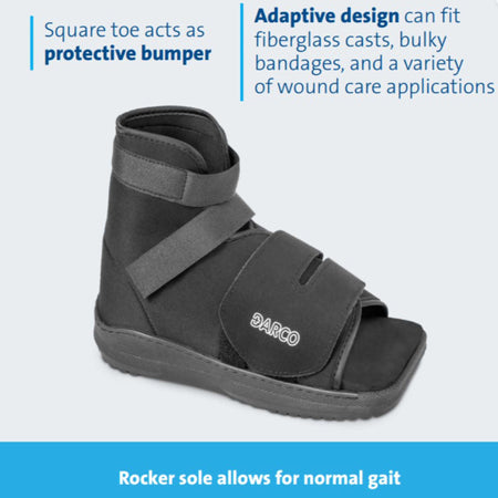 SlimLine Cast Boot, Medium-Cast Boot SlimLine Medium Unisex Black