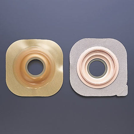 New Image FlexWear Skin Barrier With 1-inch Stoma Opening-"Ostomy Barrier New Image FlexWear Precut, Standard Wear Without Tape 44 mm Flange Green Code System 1 Inch Opening"