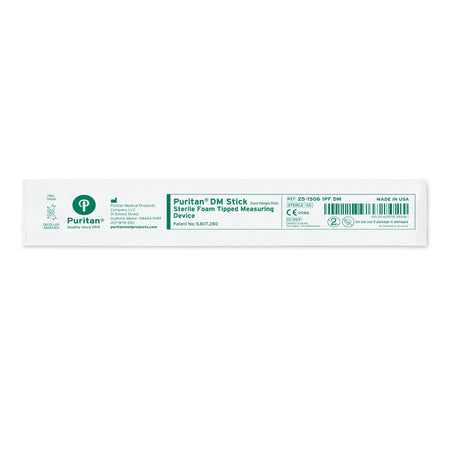 Puritan Wound Measuring Device, 6-inch Length-Wound Measuring Device Puritan 6 Inch Length Foam / Polystyrene Sterile