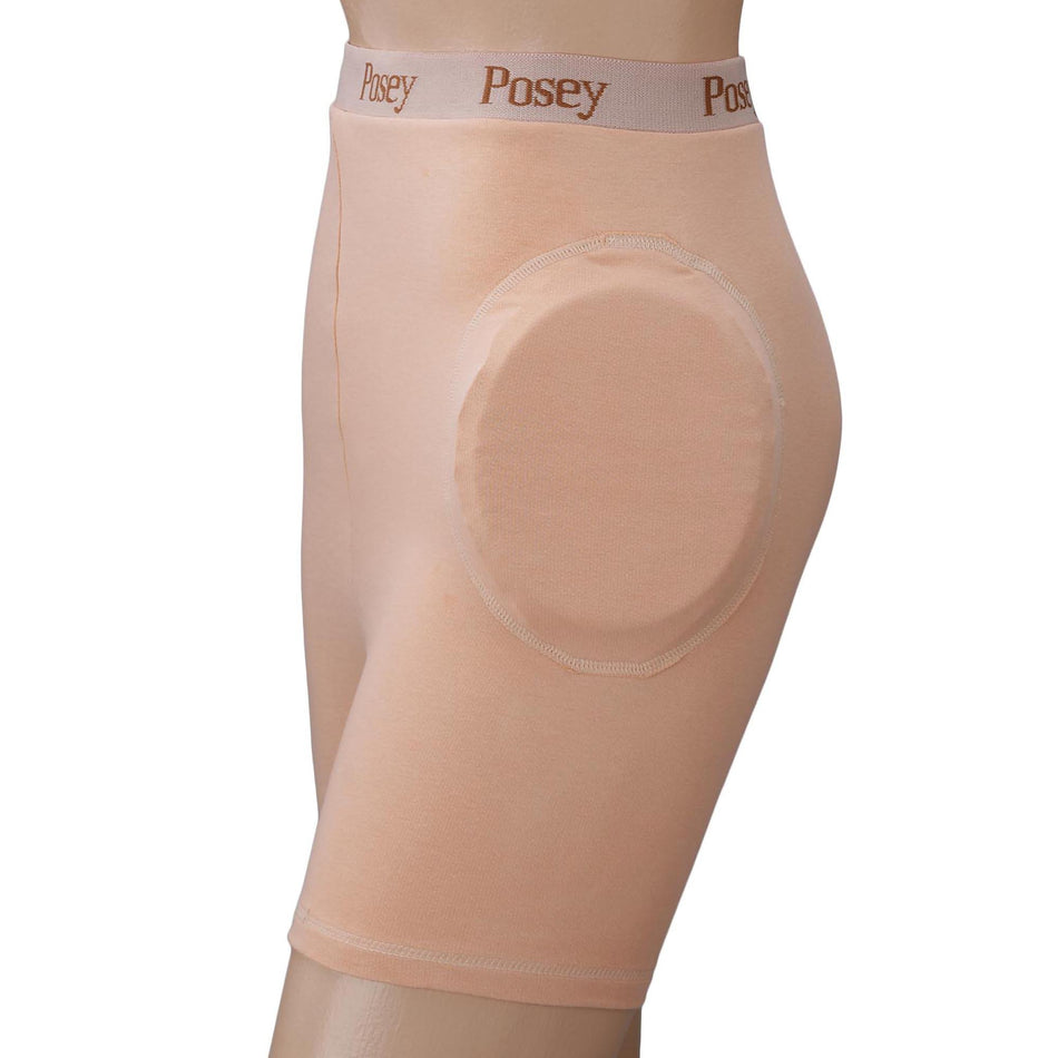 Posey Hipsters Hip Protection Brief, X-Large-Hip Protection Brief Hipsters Standard Brief X-Large Beige Unisex