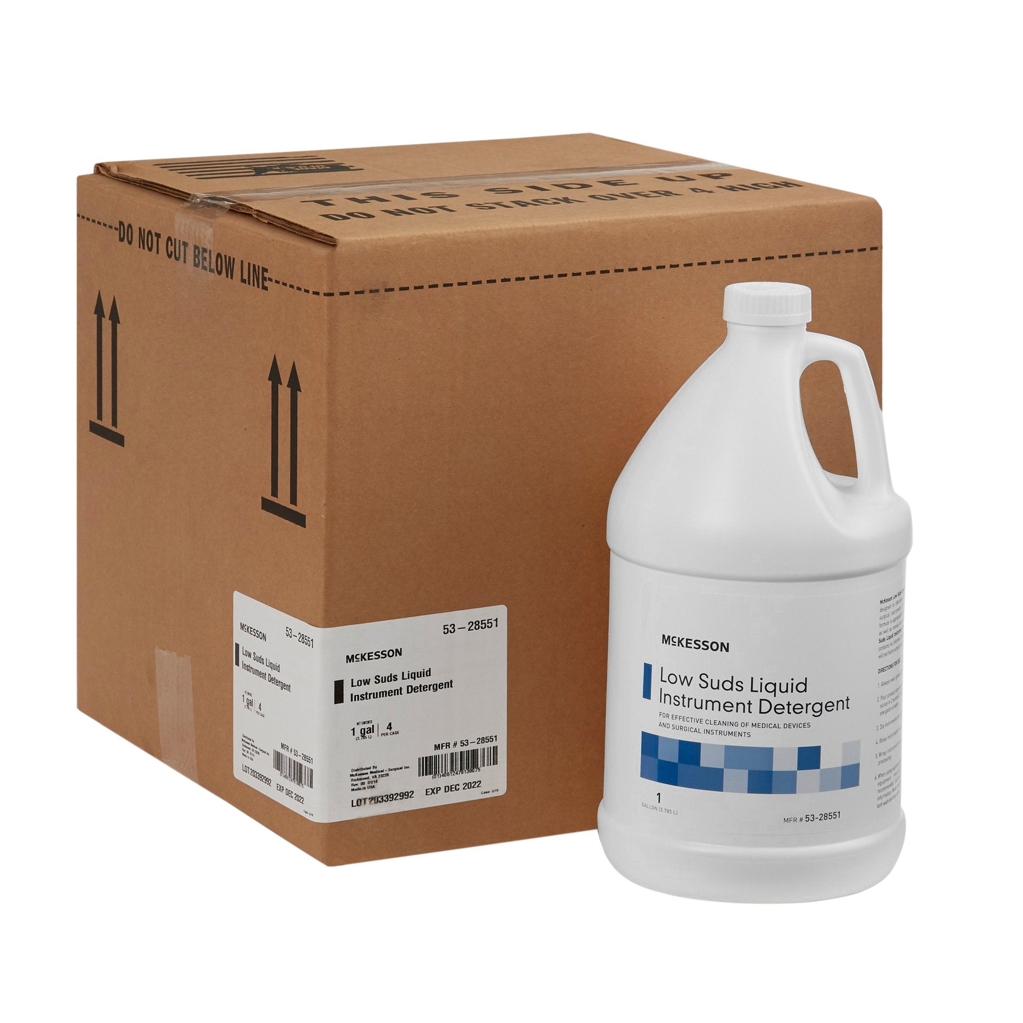 McKesson Instrument Detergent-Instrument Detergent McKesson Liquid 1 gal. Jug Chemical Scent
