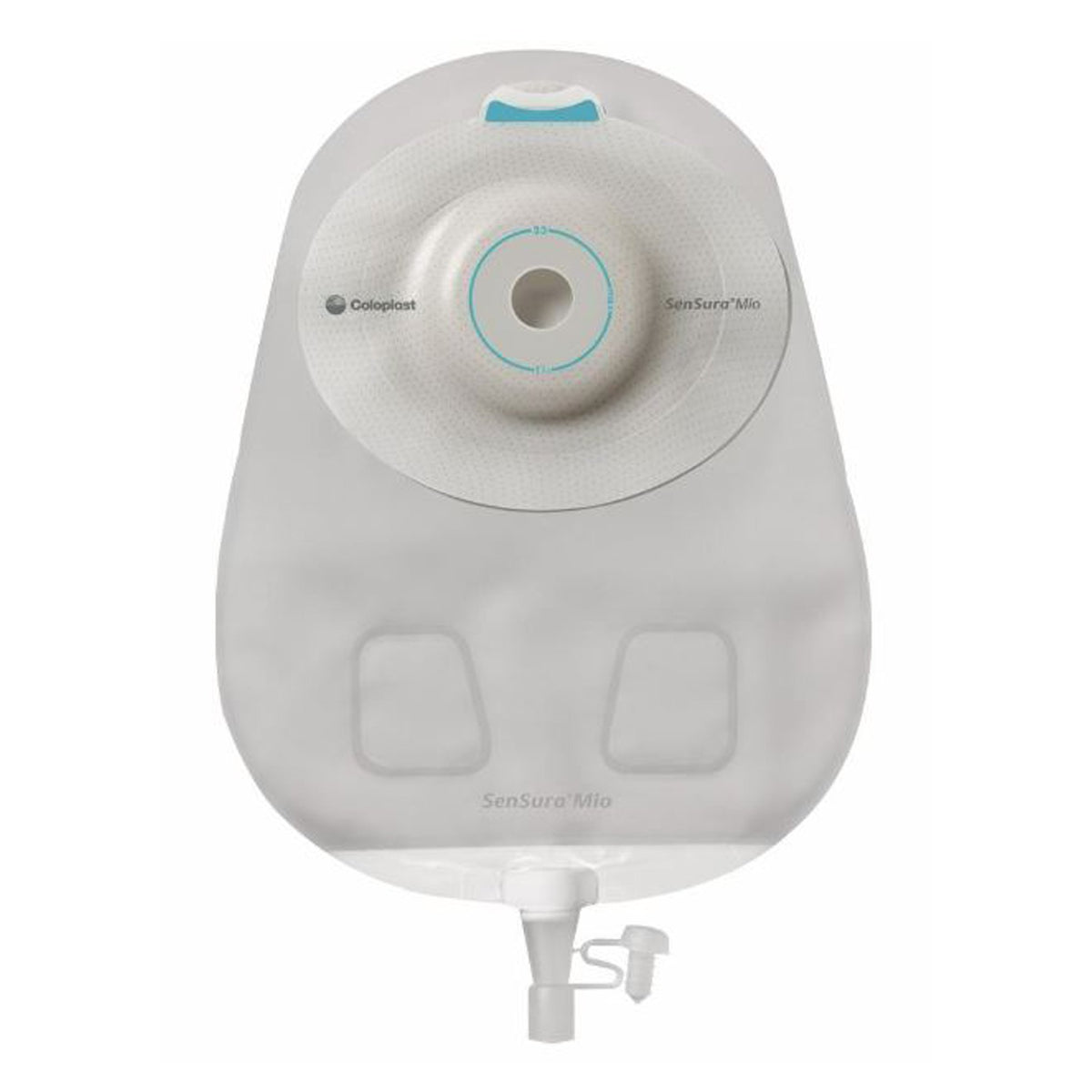 SenSura Mio Convex Light One-Piece Drainable Urostomy Pouch, 10-43mm Stoma-"Urostomy Pouch SenSura Mio Convex One-Piece System 10-1/2 Inch Length, Maxi Convex Light, Trim to Fit 3/8 to 1-11/16 Inch Stoma Drainable"