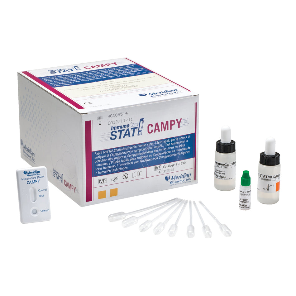 Immunocard Stat!� Campylobacter Immunoassay Digestive Test Kit-Digestive Test Kit Immunocard STAT!� Campylobacter 30 Tests CLIA Non-Waived