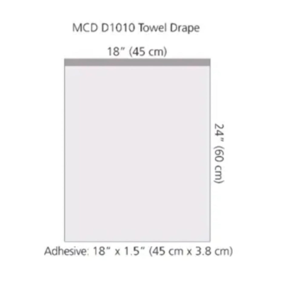 Cardinal Health� Sterile Towel Drape, 18 x 24 Inch-General Purpose Drape Towel Drape 18 W X 24 L Inch Sterile