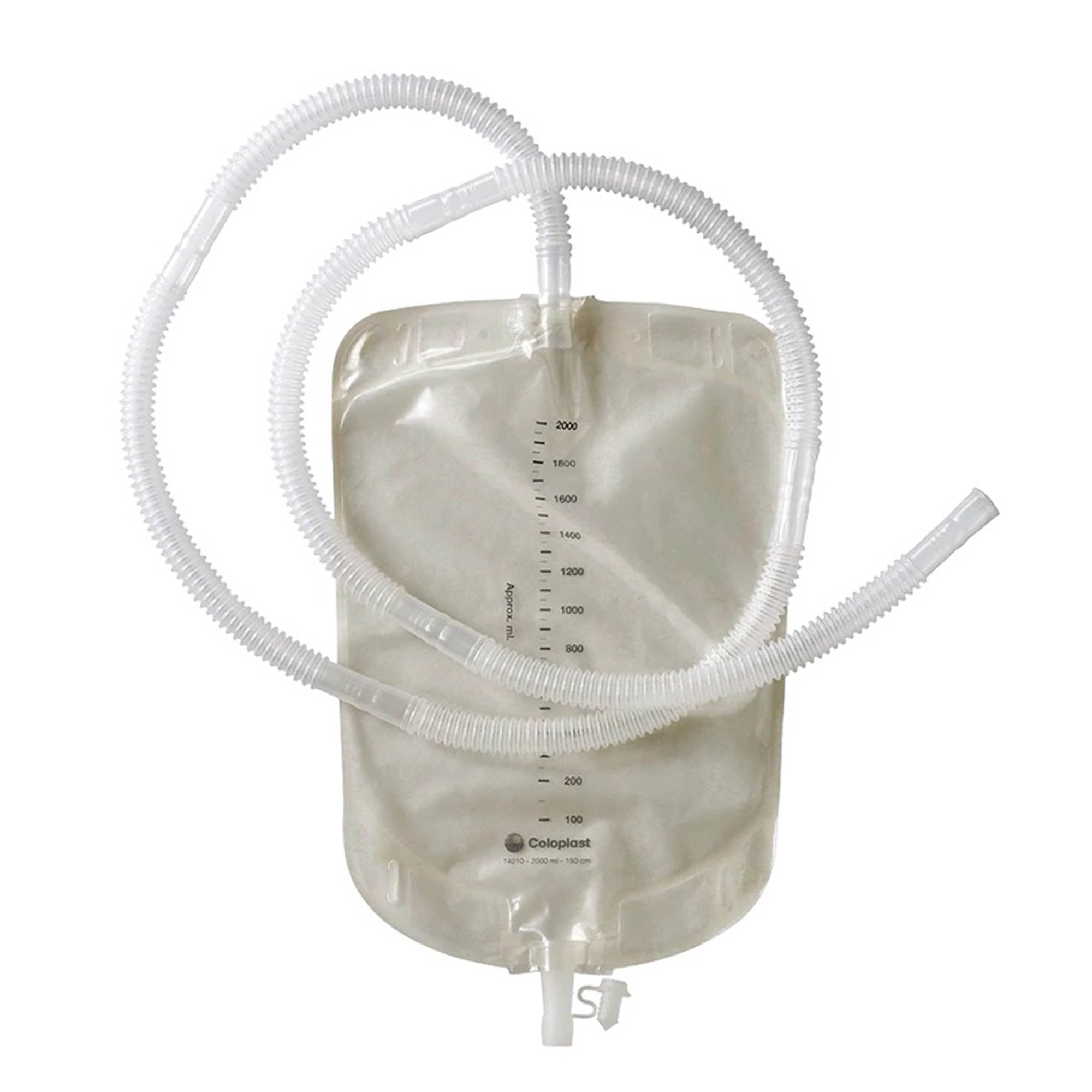 Coloplast® Bed Drainage Bag, 2000 mL - Ostomy>Ostomy Pouches - Coloplast
