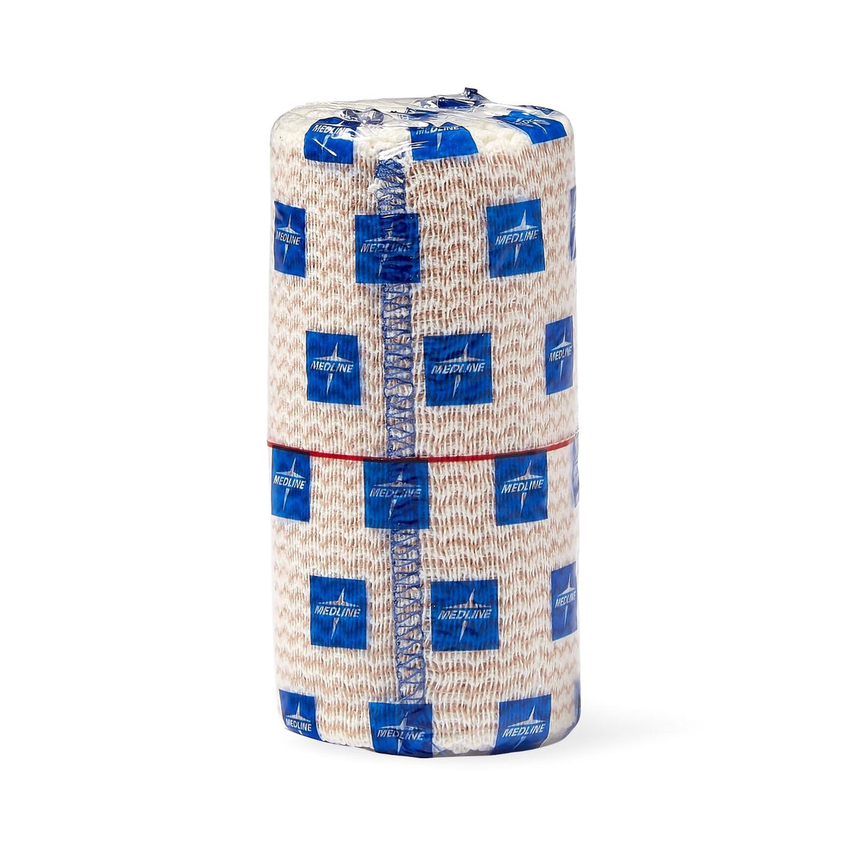 Matrix Double Hook and Loop Closure Elastic Bandage, 4 Inch x 5 Yard-Elastic Bandage Matrix 4 Inch X 5 Yard Double Hook and Loop Closure Natural NonSterile Medium Compression