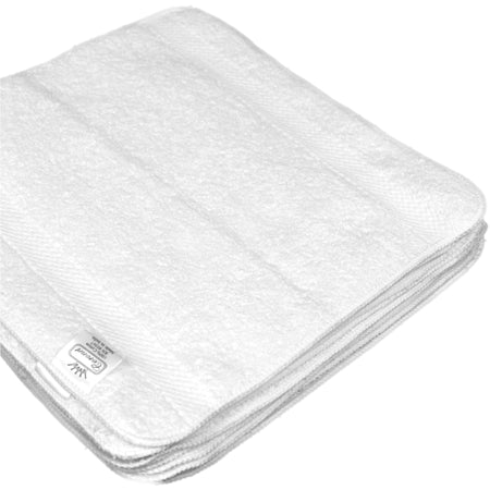 Royal Silver Basics Washcloth, 12 x 12 Inch-Washcloth Royal Silver Basics 12 X 12 Inch White Reusable