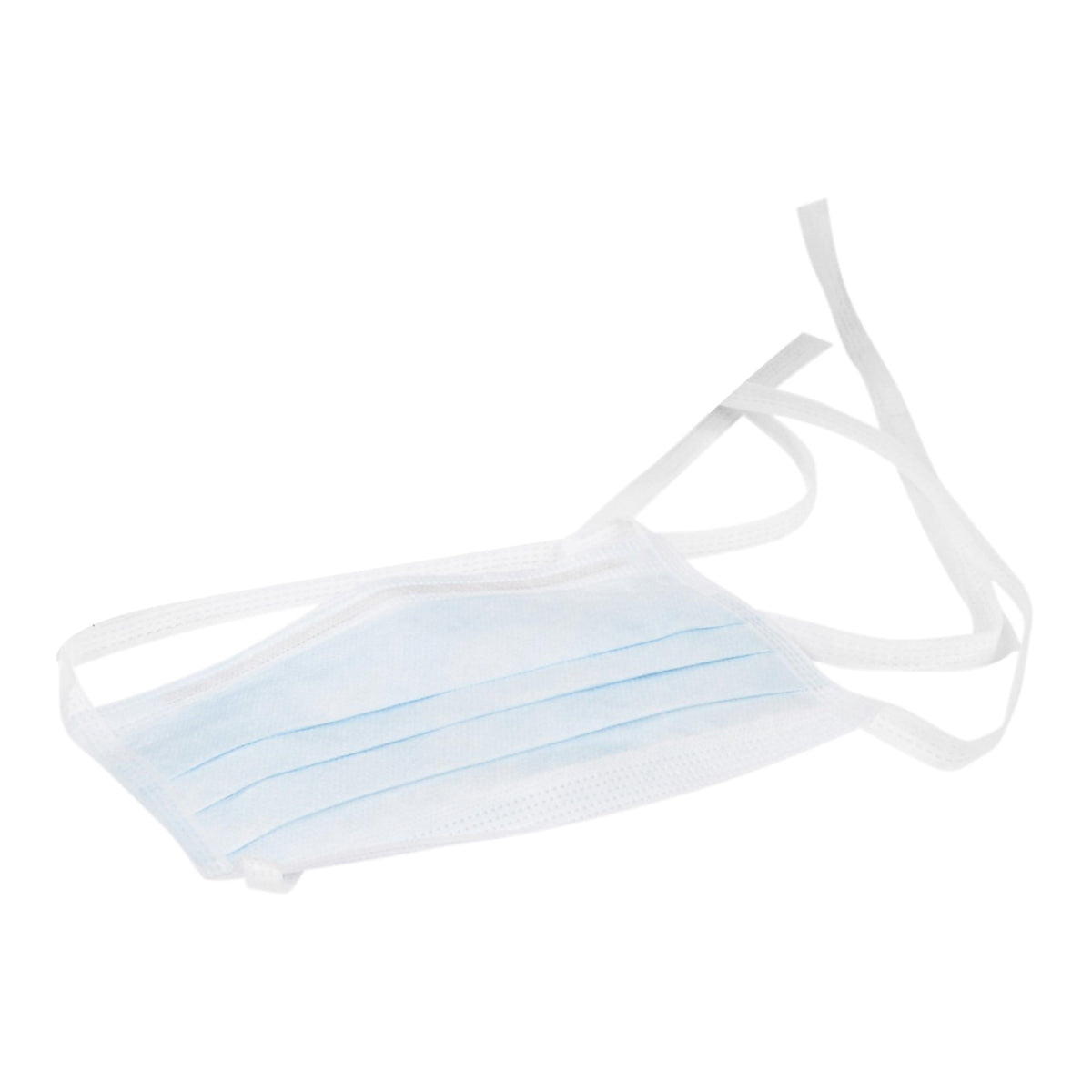 McKesson Classic Style Light & Cool Surgical Mask, Blue-Surgical Mask McKesson ASTM Level 1 Tie Closure One Size Fits Most