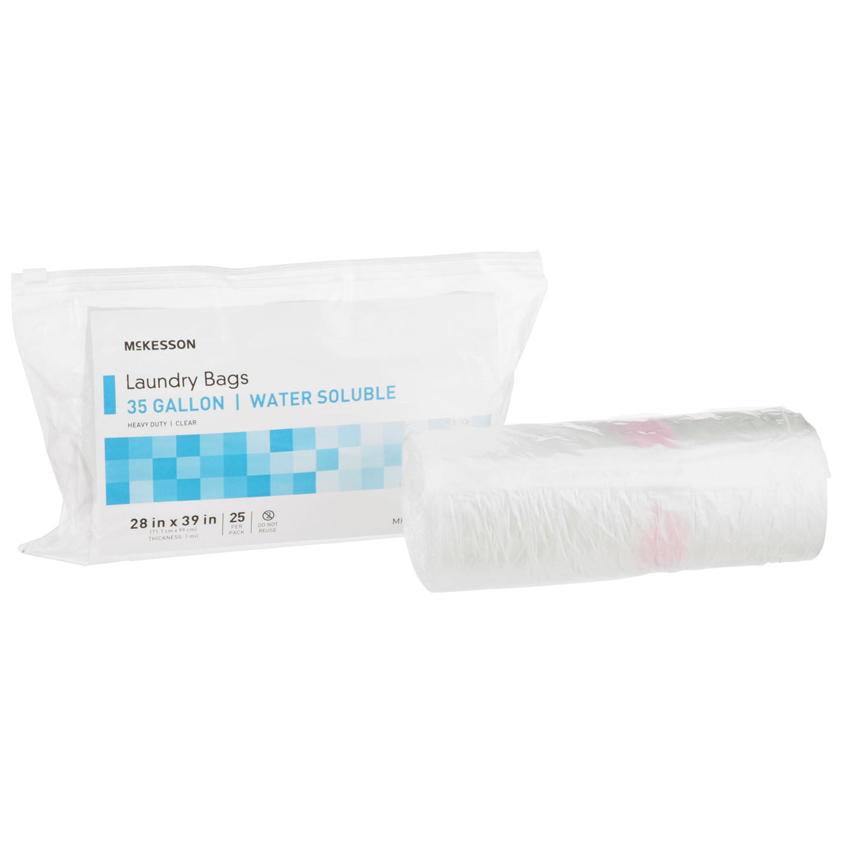 McKesson Water Soluble Laundry Bag, 30 – 35 gallon capacity - Housekeeping>Laundry>Laundry Bags and Liners - McKesson Brand
