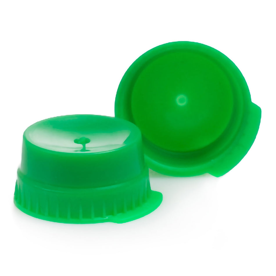 McKesson Green Tube Closure, 16 mm - Clinical Laboratory>Laboratory Glassware and Plasticware>Lab Caps and Closures - McKe...
