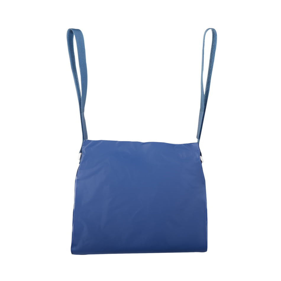 McKesson Urinary Bag Drainage Holder, Adjustable Straps, Dark Blue-"Urinary Drainage Bag Holder McKesson For Wheelchair, Geri-chair or Bed Rails"