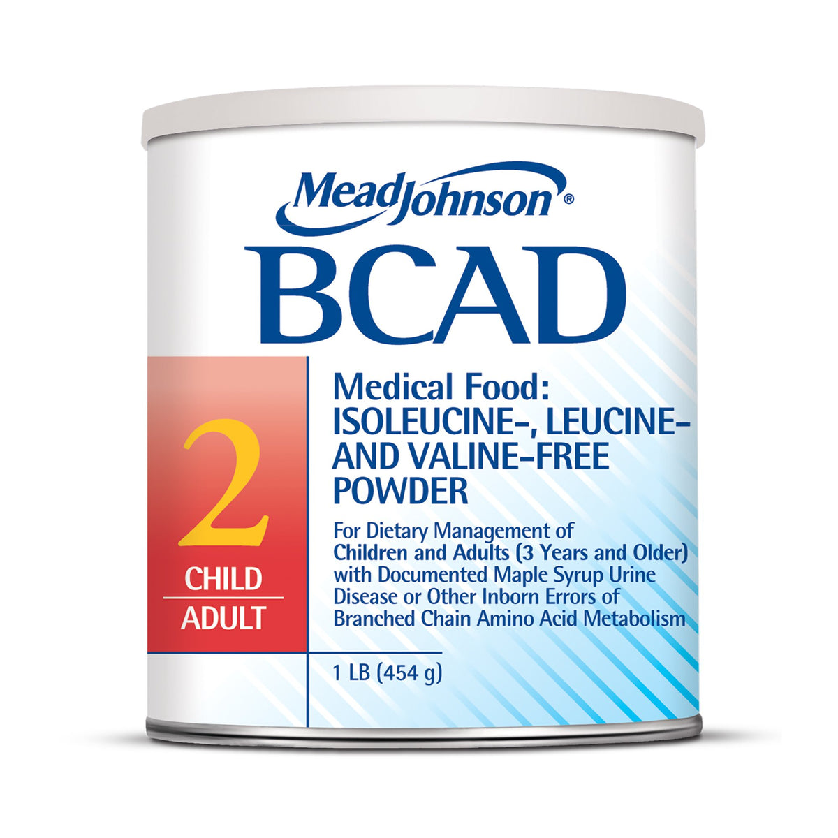 BCAD 2 Medical Food for the Dietary Management of MSUD, 1 lb. Can - Nutritionals and Feeding Supplies>Nutritionals>Oral Su...