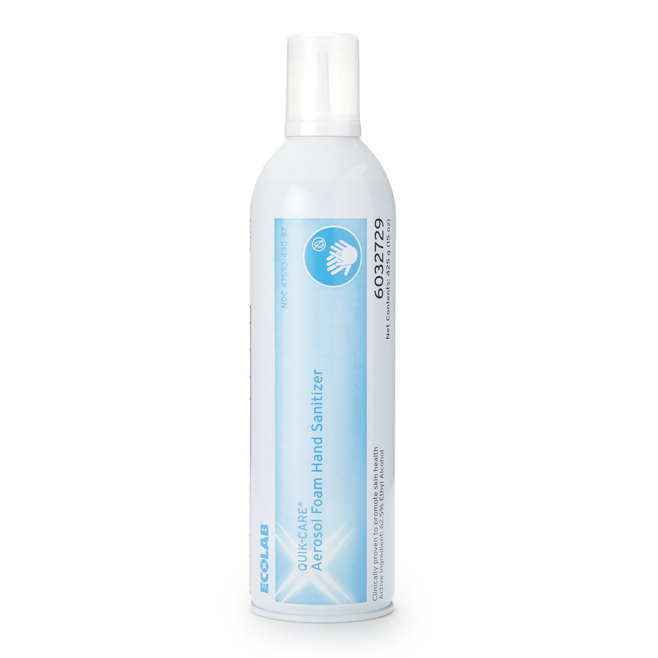 Quik-Care Foam Hand Sanitizer, 15 oz. Aerosol Can-Hand Sanitizer Quik-Care 15 oz. Ethyl Alcohol Foaming Aerosol Can