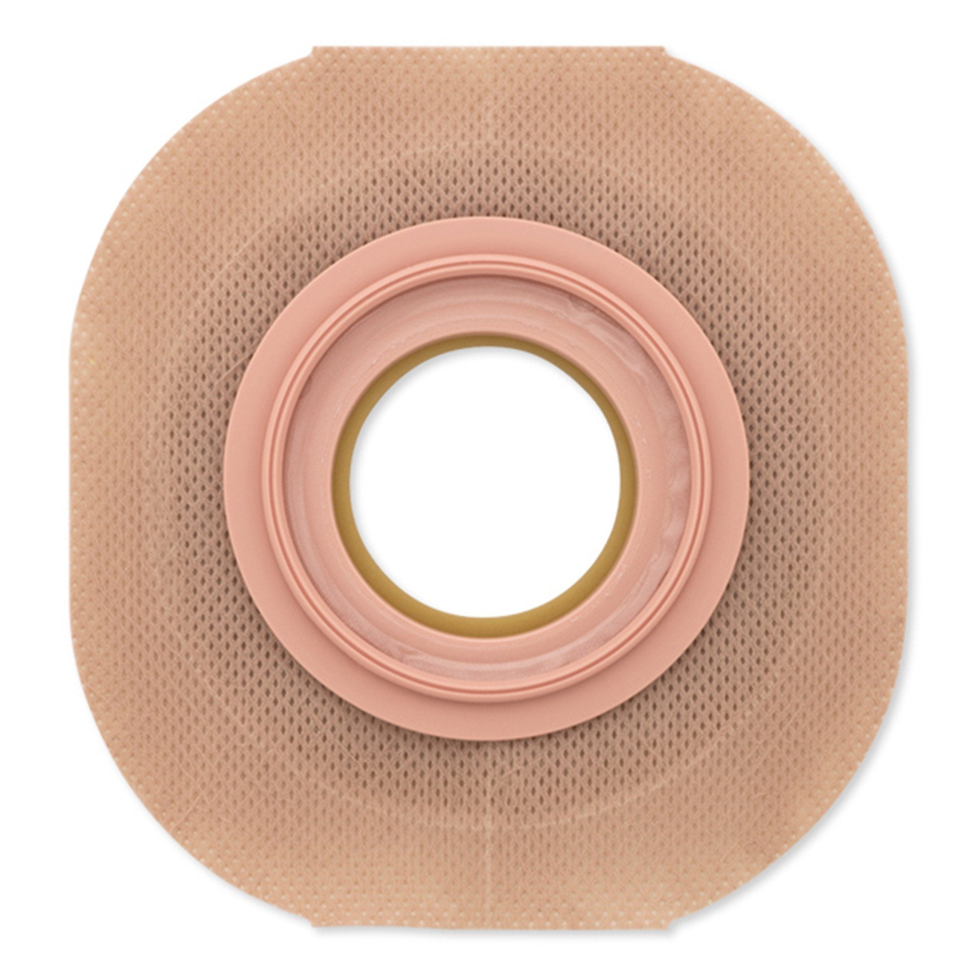 New Image Flextend Skin Barrier With 1 3/8 Inch Stoma Opening-"Ostomy Barrier New Image Flextend Precut, Extended Wear Adhesive Tape 57 mm Flange Red Code System 1-3/8 Inch Opening"