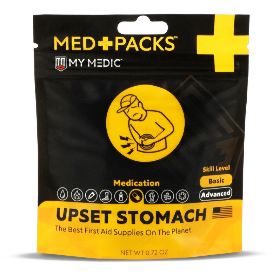 First Aid Kit My Medic™ MED PACKS Upset Stomach Plastic Pouch