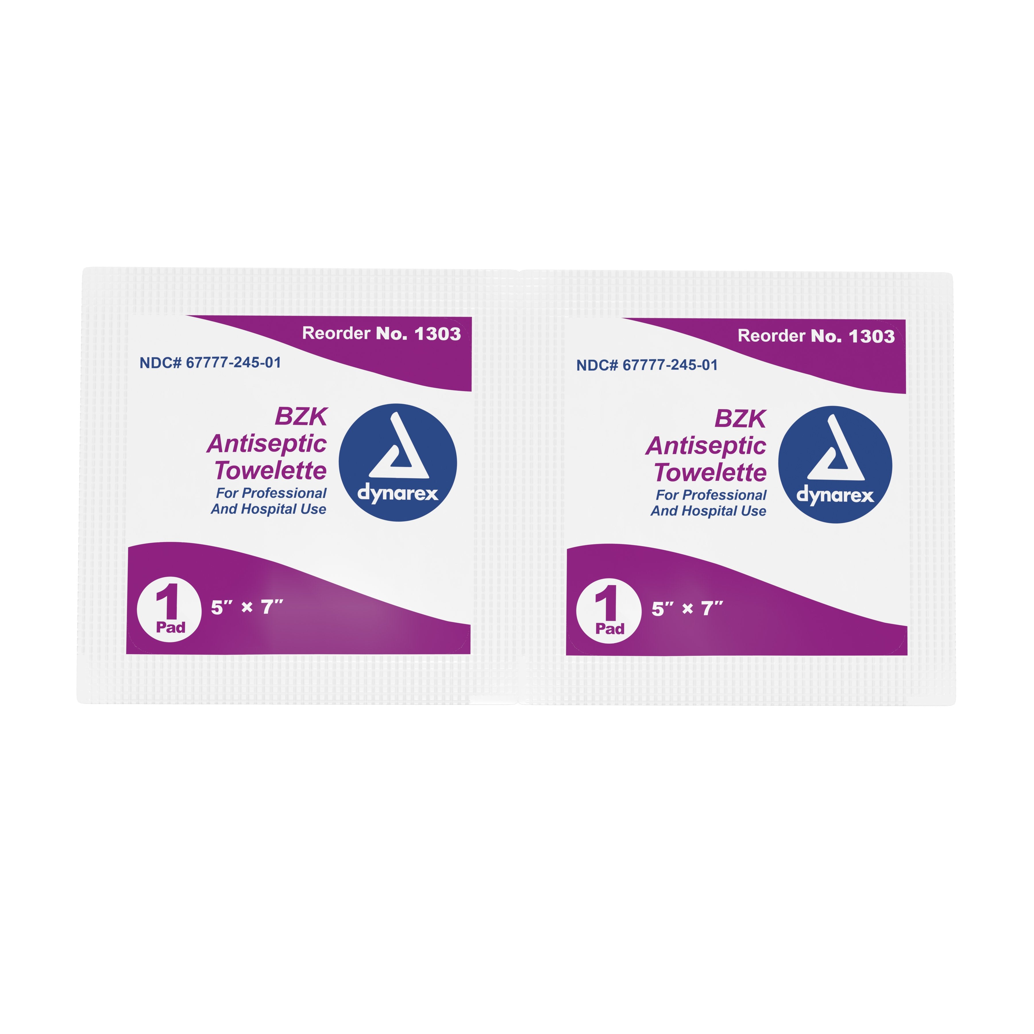 dynarex® Scented BZK Antiseptic Towelettes, Individual Packet - Personal Hygiene>Skin Care>Personal Wipes - Dynarex