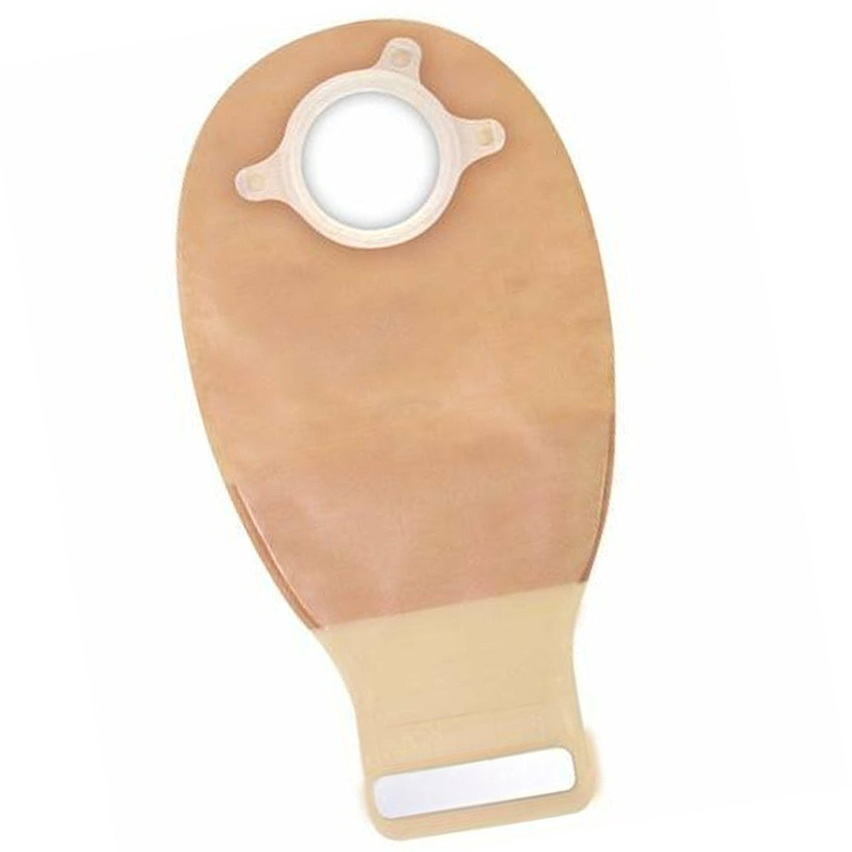 Natura Drainable Transparent Ostomy Pouch, 12-Inch Length, 2 Inch Flange-Ostomy Pouch Natura Two-Piece System 12 Inch Length Drainable