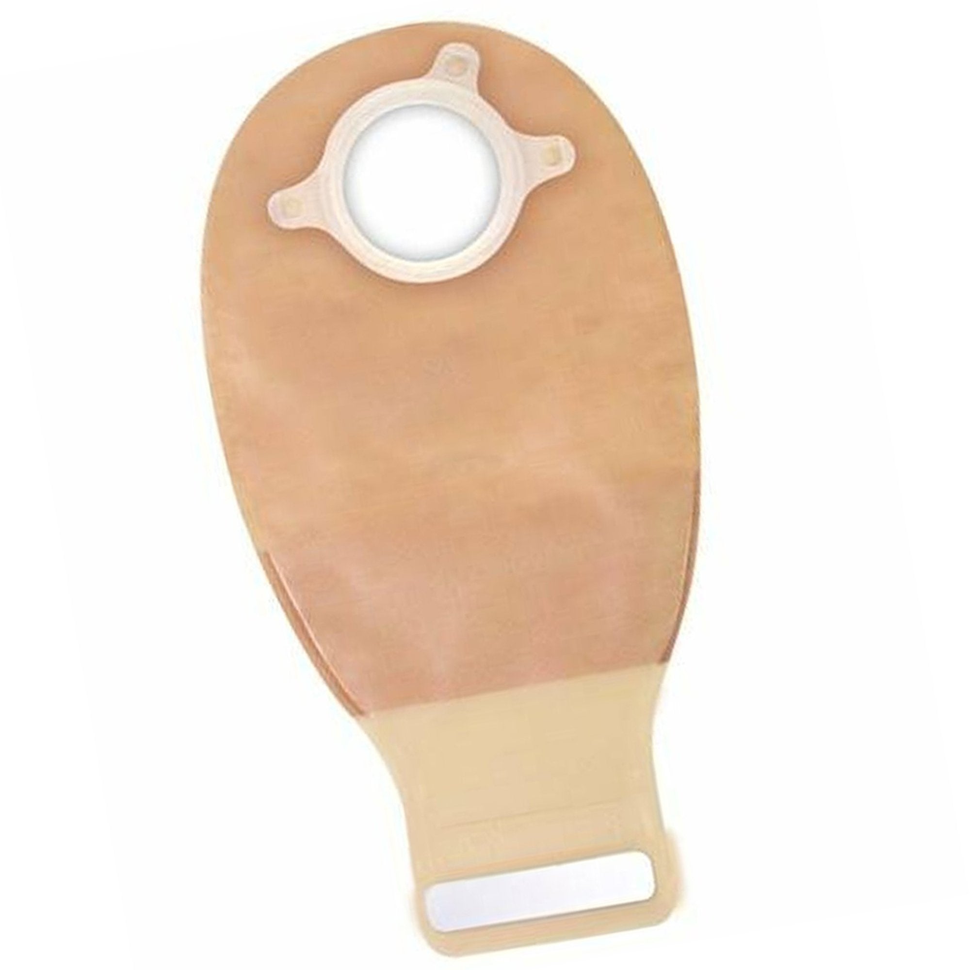Natura Drainable Transparent Ostomy Pouch, 12-Inch Length, 2 Inch Flange-Ostomy Pouch Natura Two-Piece System 12 Inch Length Drainable