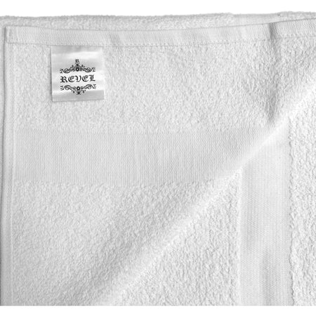 Revel Titan Bath Towel, 24 x 48 Inch-Bath Towel Revel Titan 24 X 48 Inch RS Cotton 86% / Polyester 14% White Reusable