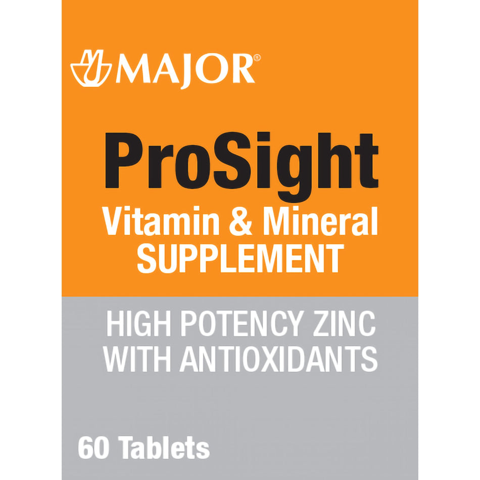 Major Prosight Multivitamin Supplement-"Multivitamin Supplement Prosight Vitamin A / Ascorbic Acid 5,000 IU - 60 mg Strength Tablet 60 per Bottle"