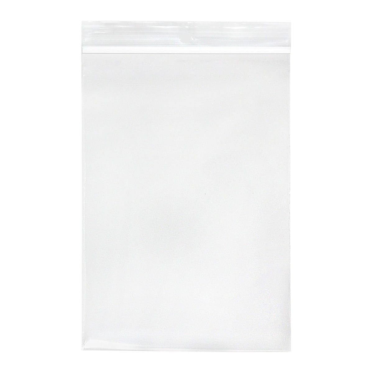 Zippit Reclosable Bag, 6 x 9 in.-Reclosable Bag Reloc-Zippit 6 X 9 Inch Plastic Clear Zipper Closure