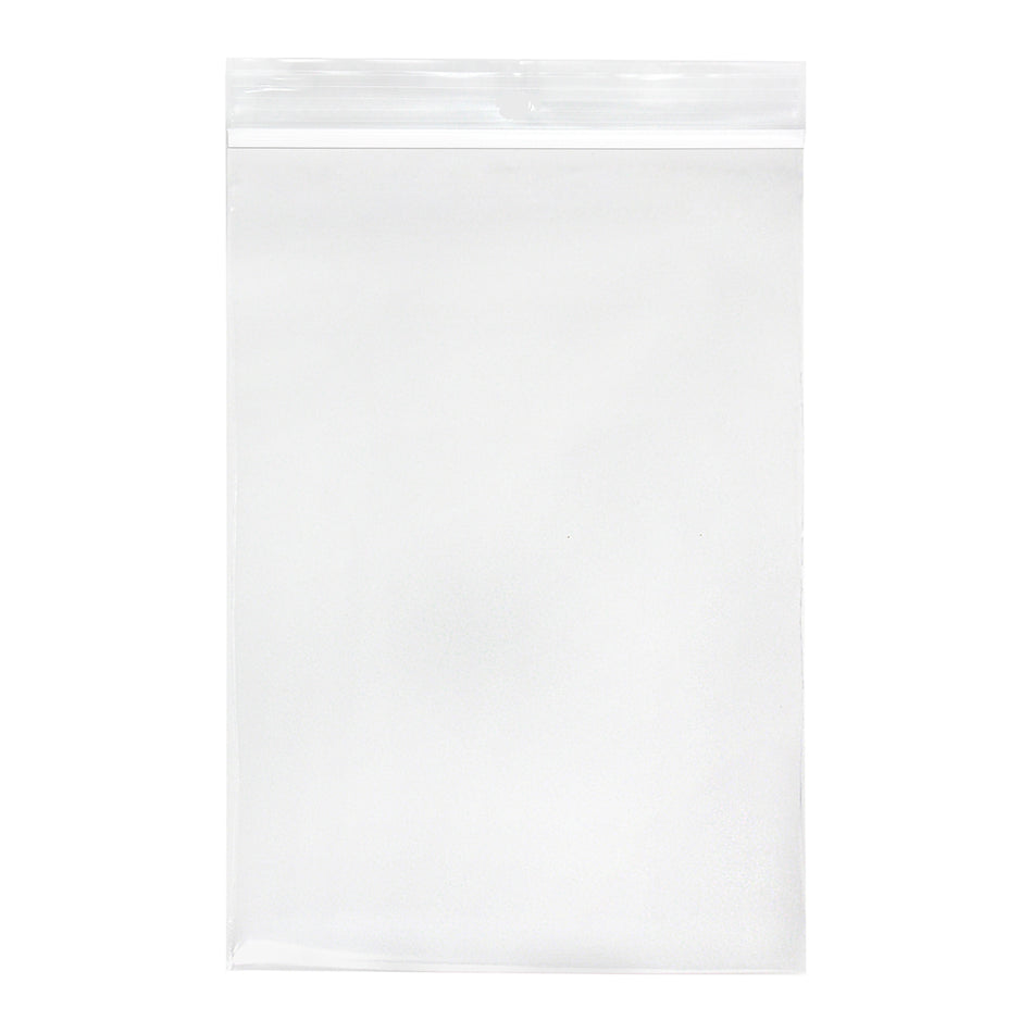 Zippit Reclosable Bag, 6 x 9 in.-Reclosable Bag Reloc-Zippit 6 X 9 Inch Plastic Clear Zipper Closure