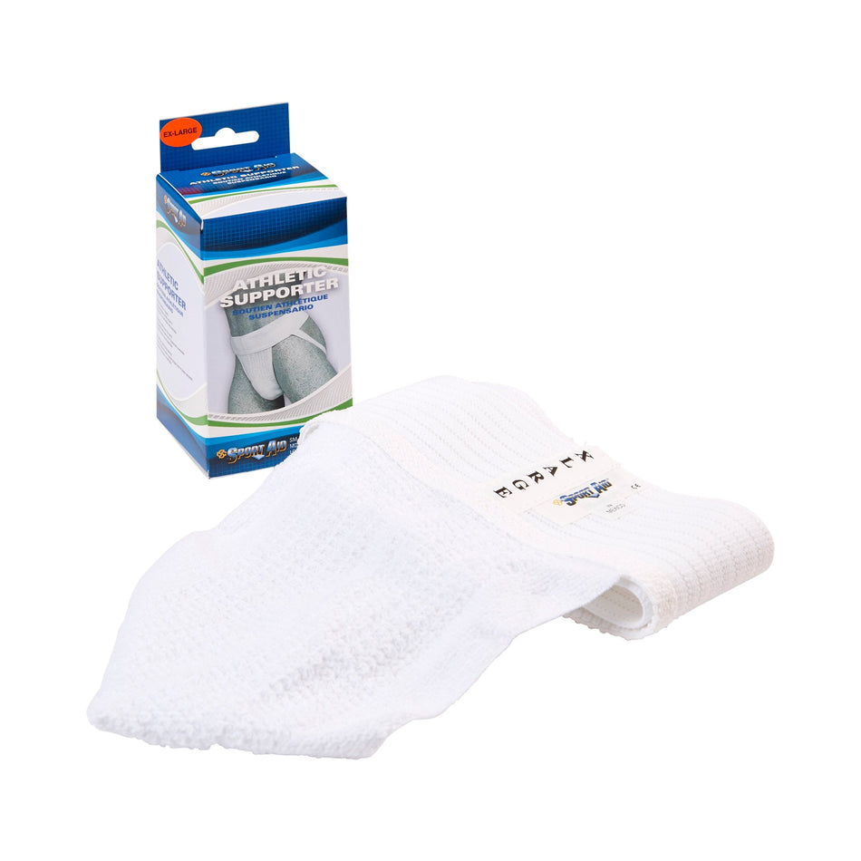 Sport Aid Athletic Supporter, X-Large-Athletic Supporter Sport-Aid X-Large White