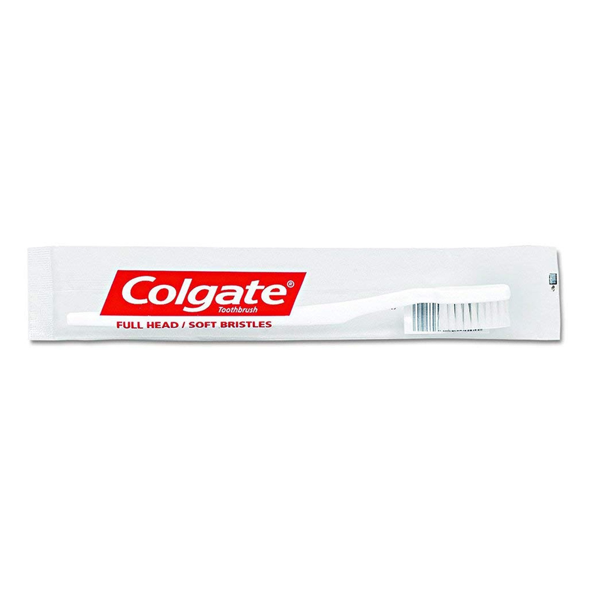 Colgate® White Toothbrush, Full Head, Soft Bristles - Personal Hygiene>Mouth Care>Toothbrushes - Colgate