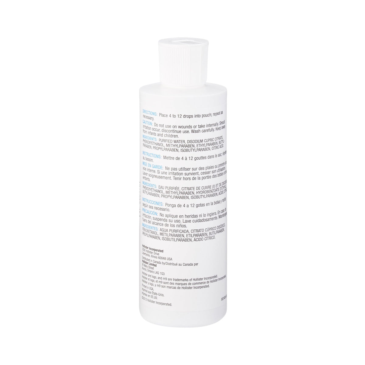 M9™ Unscented Odor Eliminator Drops, 8 oz - Ostomy>Ostomy Accessories - Hollister