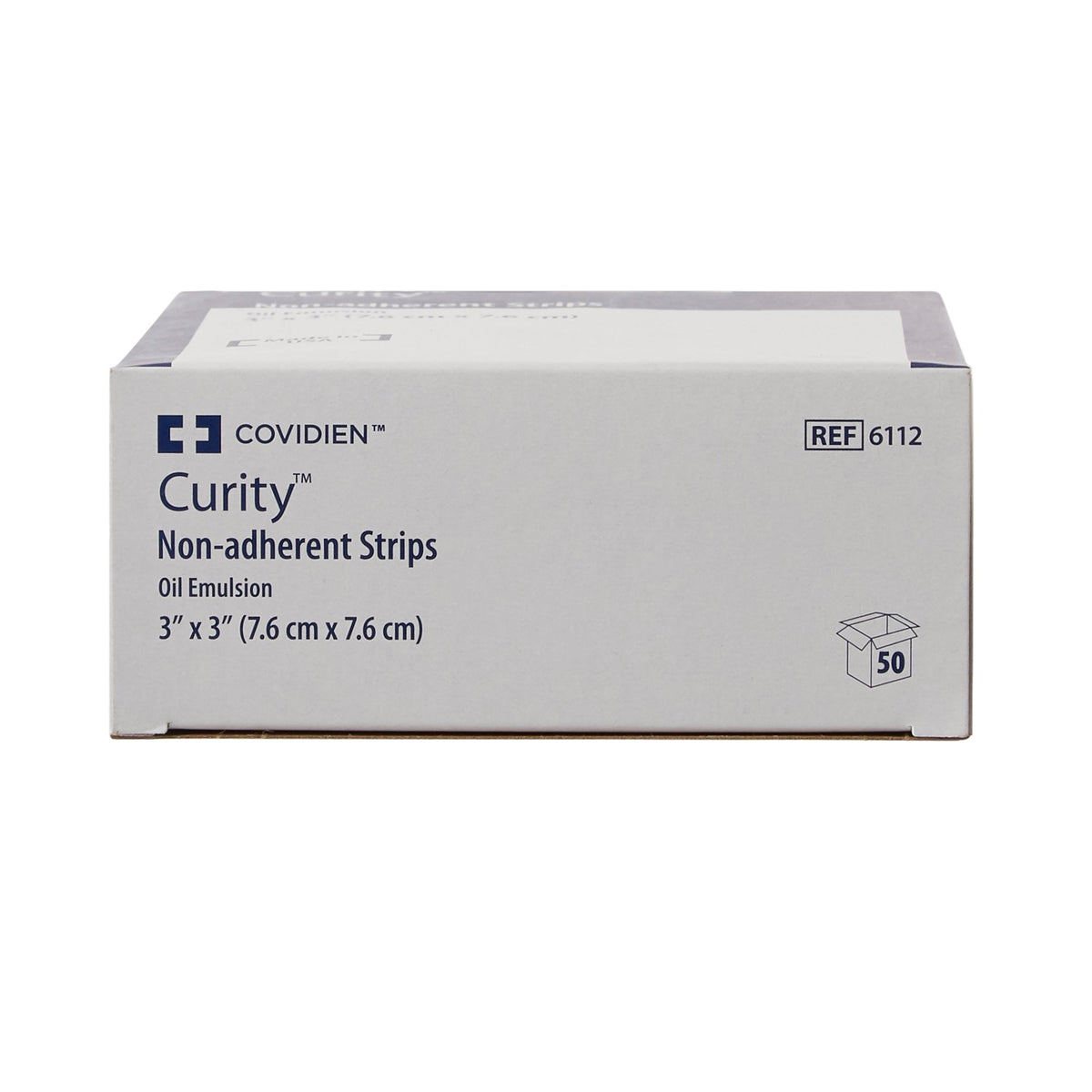 Curity Oil Emulsion Impregnated Dressing, 3 x 3 Inch-Oil Emulsion Impregnated Dressing Curity Square 3 X 3 Inch Sterile