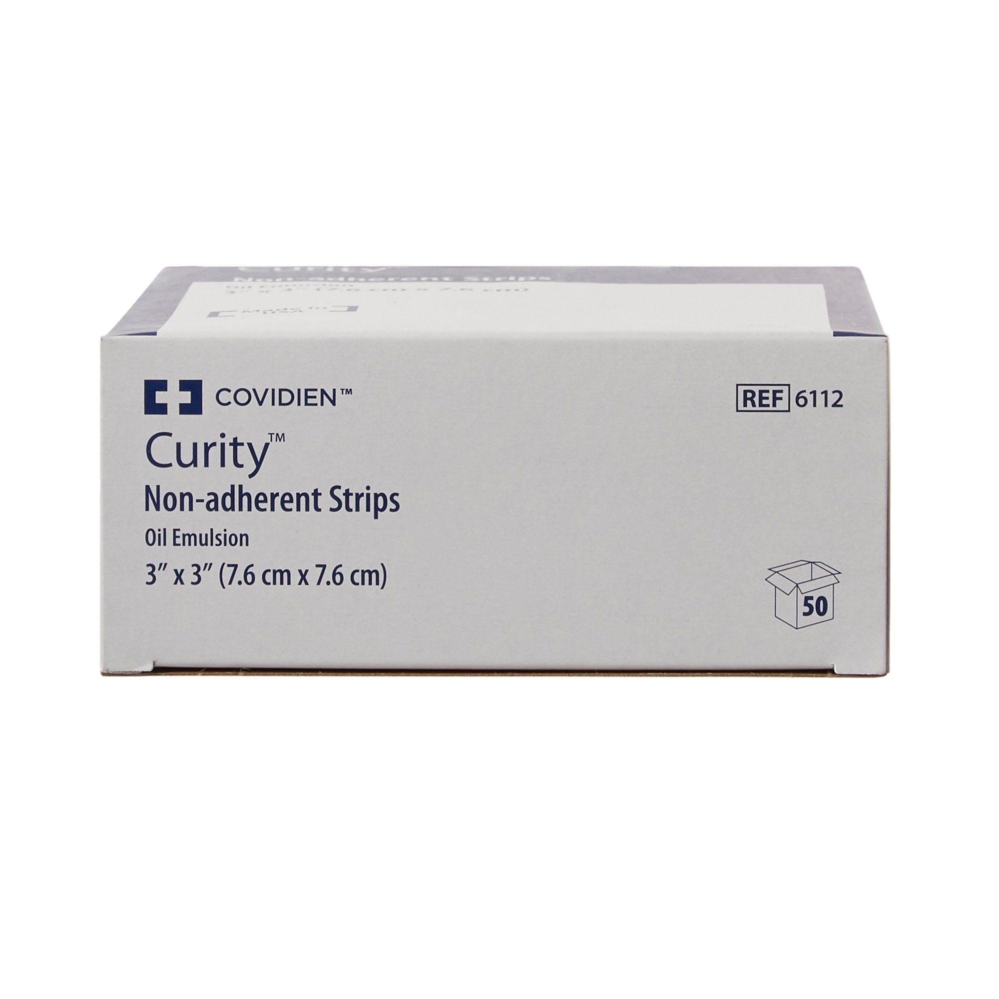 Curity Oil Emulsion Impregnated Dressing, 3 x 3 Inch-Oil Emulsion Impregnated Dressing Curity Square 3 X 3 Inch Sterile