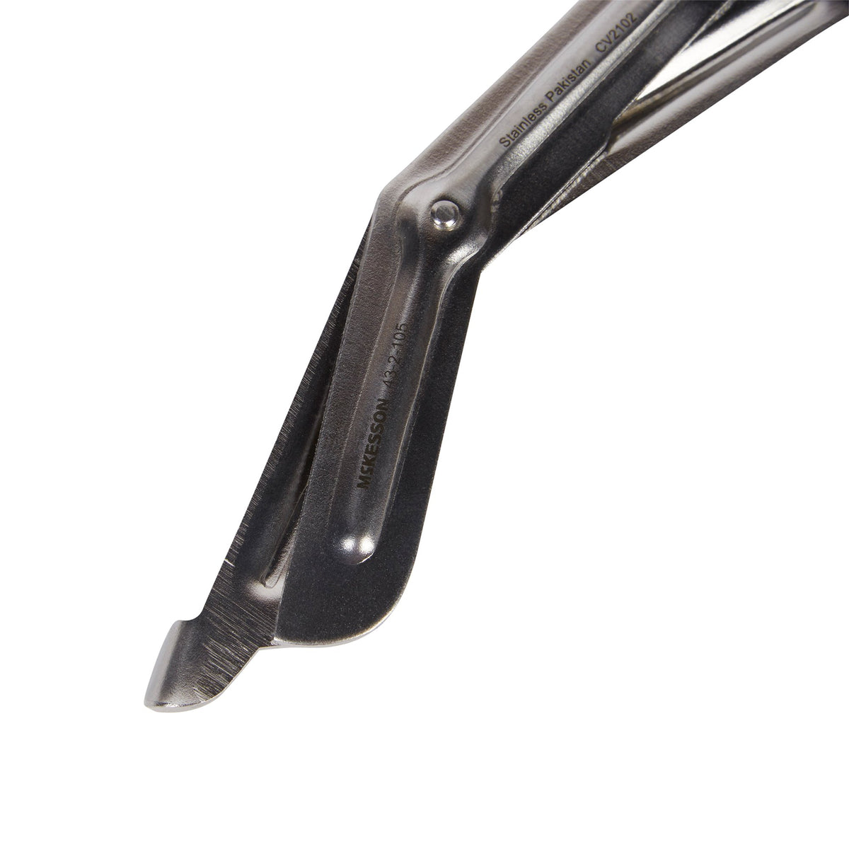 McKesson Utility Scissors-Utility Scissors McKesson 7-1/2 Inch Length Office Grade Stainless Steel Finger Ring Handle