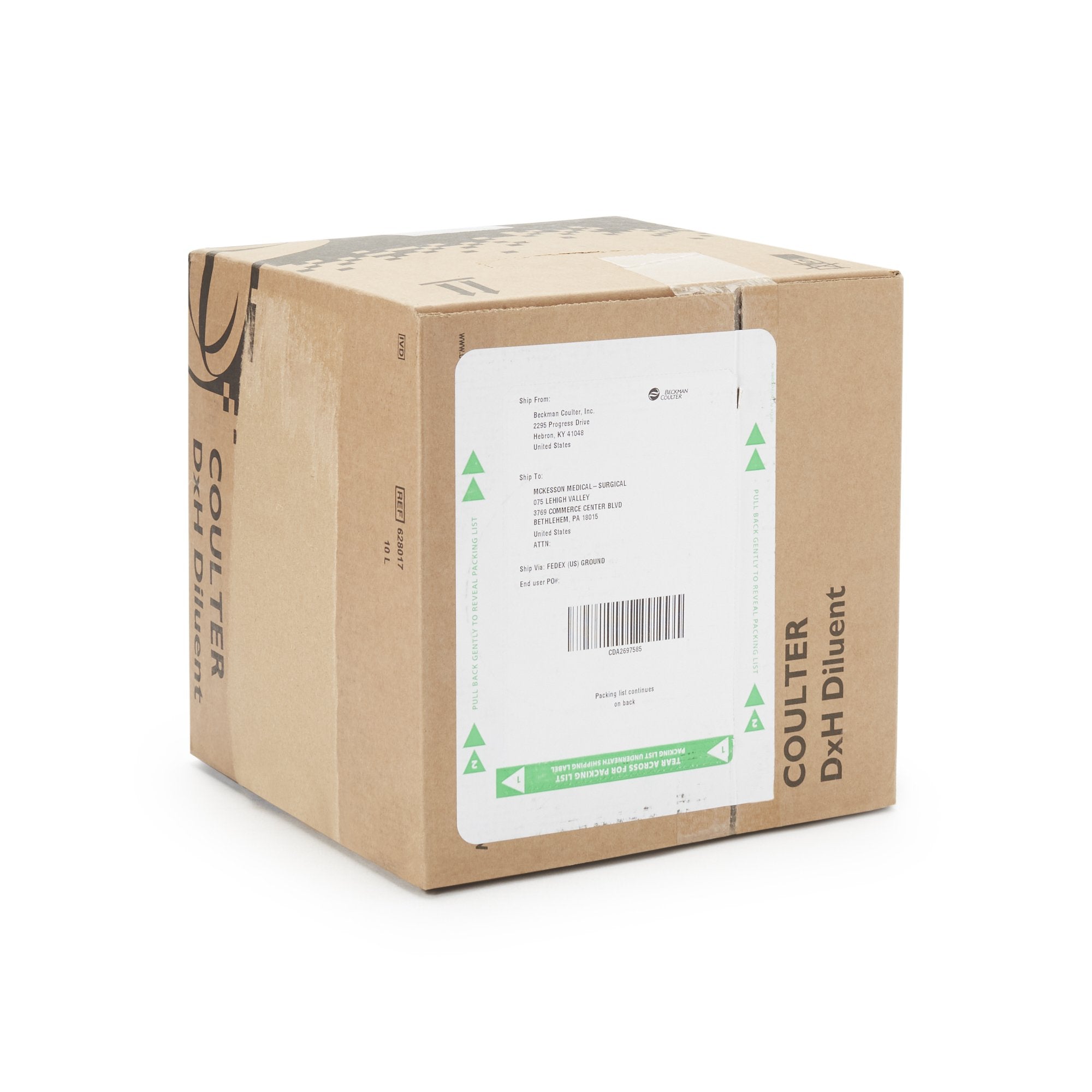 Coulter DxH Reagent for UniCel DxH 800 Coulter Cellular Analysis System-Hematology Reagent Diluent Coulter DxH Blood Cell Counting For UniCel DxH 800 Cellular Analysis System