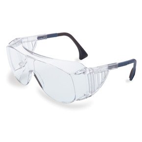 Ultra-Spec 2000 Protective Glasses-Safety Glasses Uvex Ultra-spec 2000 Wraparound Anti-fog Coating Clear Tint Polycarbonate Lens Clear Frame Over Ear One Size Fits Most