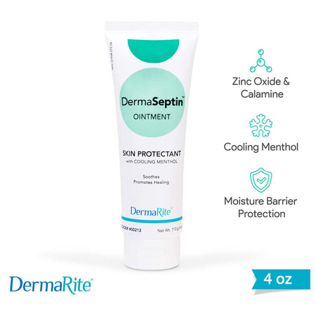 DermaSeptin Skin Protectant Scented Ointment, 4 oz-Skin Protectant DermaSeptin 4 oz. Tube Scented Ointment