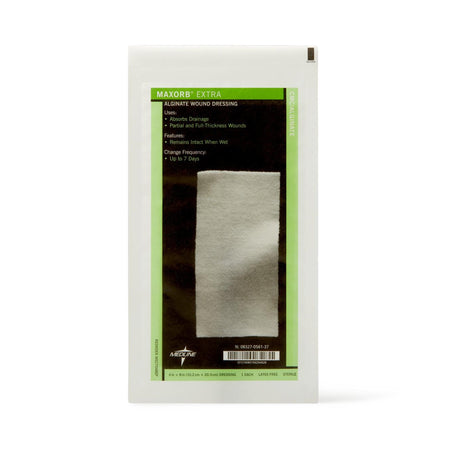Maxorb® Extra Alginate Dressing, 4 x 8 inch