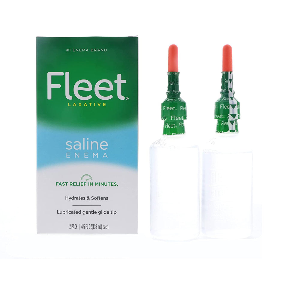 Fleet Monobasic Sodium Phosphate / Dibasic Sodium Phosphate Enema, 4.5 fl. oz.-Enema Fleet 4.5 oz. 19 Gram - 7 Gram Strength Monobasic Sodium Phosphate / Dibasic Sodium Phosphate