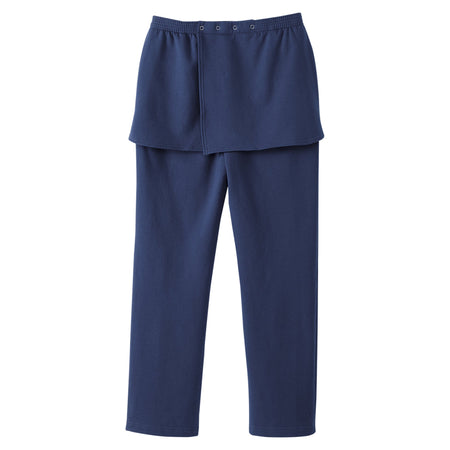 Adaptive Pants Silverts® Open Back Small Navy Blue Female