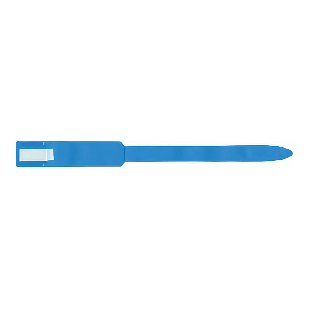 Soft-Lock Identification Band, 11 Inch, Blue-Identification Wristband Soft-Lock Write On Band Adhesive Closure Without Legend