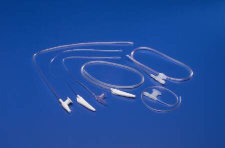 Argyle Suction Catheter, Looped Type, 21 Inch Length-Suction Catheter Argyle DeLee Tip Open Style Chimney Control Vent 10 Fr. Sterile